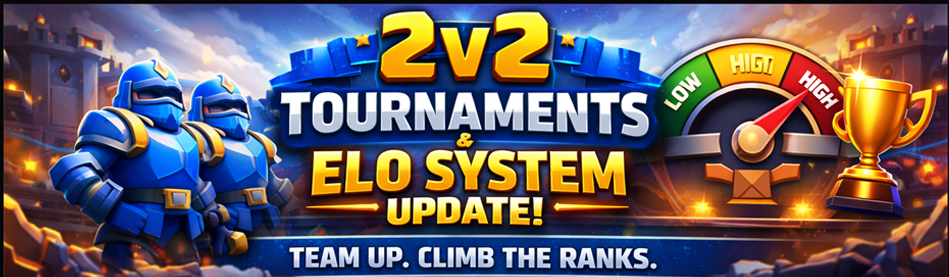 2v2 Mode and ELO Update